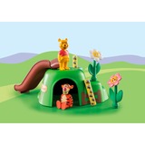 PLAYMOBIL 1.2.3 - Winnie l'ourson et Tigrou avec jardin d'abeilles, Jouets de construction 71317