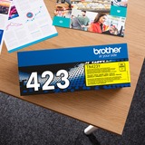 Brother TN-423Y Cartouche de toner 1 pièce(s) Original Jaune 4000 pages, Jaune, 1 pièce(s)