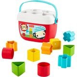 Fisher-Price Pyramide à anneaux pour les premiers blocs et couleurs de bébé, Jeux éducatifs 
