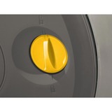 Hozelock 2597 Flowmax Auto Reel Enrouleur mural avec 30 m de tuyau, Dévidoir Gris/Jaune