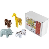 Theo Klein Puzzle amusant - Magnetische puzzel 4 animaux, Figurine 