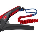 KNIPEX PreciStrip16 Dénudeur automatique, Pince à dénuder Noir/Rouge, coupe-fil intégré