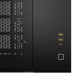 Corsair 2500X boîtier mini tower Noir | 2x USB-A | 1x USB-C | Verre Trempé