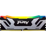 Kingston 48 Go DDR5-8400 (2x 24 Go) Dual-Kit, Mémoire vive Argent/Noir, KF584CU40RSAK2-48, Renegade Silver RGB, XMP 3.0