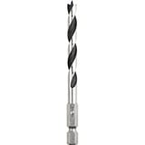 KWB Foret hélicoïdal à bois avec mandrin hexagonal 1/4'', 3mm, Perceuse 