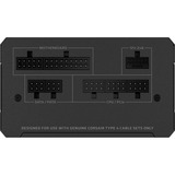 Corsair RM850e (2024), 850 Watt alimentation  Noir, 1x 12VHPWR, 2x PCIe, Gestion des câbles