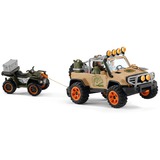 Schleich Wild Life - Camion tout-terrain avec treuil, Figurine 42410