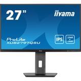 iiyama Prolite XUB2797QSU-B1 27" Moniteur  Noir, 100Hz, HDMI, DisplayPort, USB, Audio, Adaptive Sync