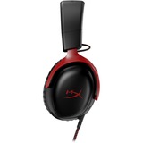 HyperX Cloud III casque gaming over-ear Noir/Rouge, PC, PS5, PS4, Xbox Series X|S, Xbox One, Nintendo Switch, Mac et mobile