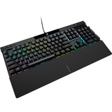 Corsair K70 RGB PRO, clavier gaming Noir, Layout BE, Red Cherry MX RGB, LED RGB, PBT double-shot