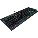 Corsair K70 RGB PRO, clavier gaming Noir, Layout BE, Red Cherry MX RGB, LED RGB, PBT double-shot
