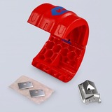 KNIPEX BiX 90 22 10 BK, Coupe-tube Rouge/Bleu