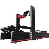 Trak Racer TR160 MK4 avec plateau de volant TR ONE, Simulateur de course Noir/Rouge