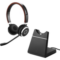 Jabra Evolve 65 Casque Avec fil &sans fil Arceau Appels/Musique Micro-USB Bluetooth Socle de chargement Noir on-ear Noir/Argent, Avec fil &sans fil, Appels/Musique, 20 - 20000 Hz, 310 g, Casque, Noir