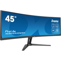 iiyama ProLite XCB4594DQSN-B1 44.5" Moniteur UltraWide incurvé Noir, 165Hz, HDMI, DisplayPort, USB-C, RJ45 (LAN), Audio, AMD Free-Sync