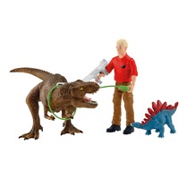 Schleich Dinosaures - Attaque du tyrannosaure rex, Figurine