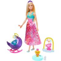 Mattel Dreamtopia - Pépinière de dragons, Poupée