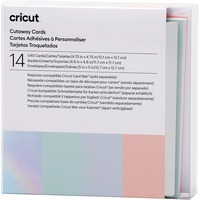 Cricut Cut-away Cards - Pastel S40, Matériau artisanal