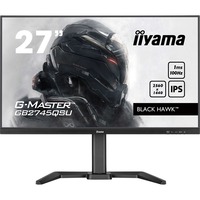 iiyama G-Master Black Hawk GB2745QSU-B2 27" Moniteur gaming Noir, 100Hz, HDMI, DisplayPort, USB, Audio, Adaptive Sync