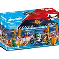 PLAYMOBIL Stuntshow - Atelier de réparation, Jouets de construction 70552