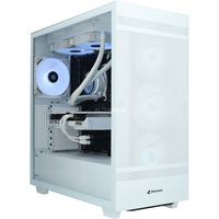ALTERNATE Gamer Starter White R5-5070, PC gaming Ryzen 5 9600X | RTX 5070 | 32 Go | 1 To SSD