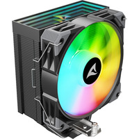 Sharkoon A40 RGB, Refroidisseur CPU Noir, Connecteur de ventilateur PWM à 4 broches