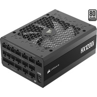Corsair HX1200i, 1200 Watt alimentation Noir, 5x PCIe, gestion des câbles