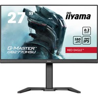 iiyama G-Master Red Eagle GB2770HSU-B6 27" Moniteur gaming Noir, 180 Hz, HDMI, DisplayPort, Audio