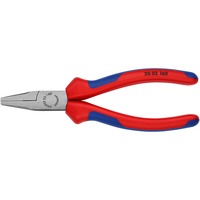 KNIPEX Pince plate à courber 20 02 160 Rouge/Bleu