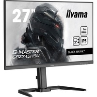 iiyama G-Master Black Hawk GB2745HSU-B1 27" Moniteur gaming Noir, 100Hz, HDMI, DisplayPort, USB, Audio