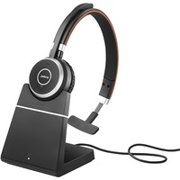 Jabra Evolve 65 Casque Avec fil &sans fil Arceau Appels/Musique Micro-USB Bluetooth Socle de chargement Noir on-ear Noir/Argent, Avec fil &sans fil, Appels/Musique, 20 - 20000 Hz, 282,1 g, Casque, Noir