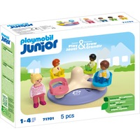 PLAYMOBIL Junior - Carrousel de figures, Jouets de construction 71701