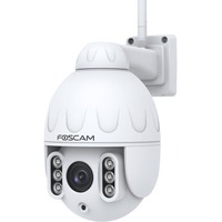 Foscam SD4, 4MP Dual-Band WiFi PTZ outdoor security camera, Caméra de surveillance Blanc, WiFi, LAN