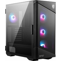 MSI MPG VELOX 100R boîtier midi tower Noir | 2x USB-A | 1x USB-C | RGB | Verre Trempé