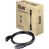Club 3D HDMI 2.0 Rotation à 360, Câble Noir, 2 mètres, 4K 60Hz